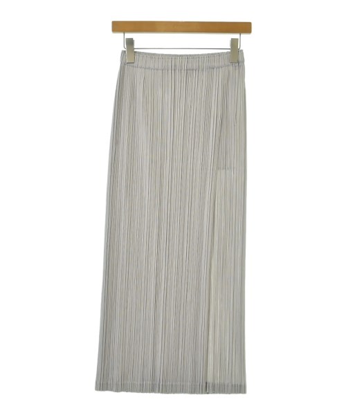 PLEATS PLEASE(プリーツプリーズ)ロング・マキシ丈スカート グレー サイズ:3(L位)/2200665780035