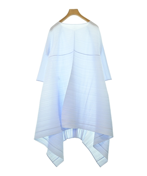 PLEATS PLEASE（プリーツプリーズ）ワンピース 青 サイズ:3(L位) レディース/2200665932083