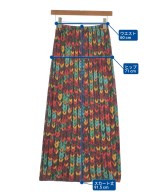 PLEATS PLEASE（プリーツプリーズ）ロング・マキシ丈スカート 茶 サイズ:3(L位) レディース/2200666657015