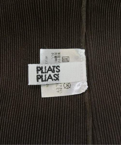 PLEATS PLEASE（プリーツプリーズ）カジュアルシャツ 茶 サイズ:3(L位) レディース/2200666657060