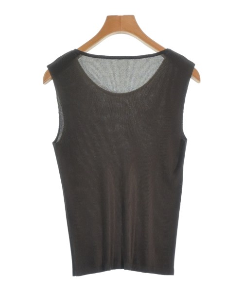 PLEATS PLEASE（プリーツプリーズ）カジュアルシャツ 茶 サイズ:3(L位) レディース/2200666657077