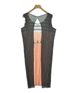 PLEATS PLEASE（プリーツプリーズ）ワンピース オレンジ サイズ:3(L位) レディース/2200666850010