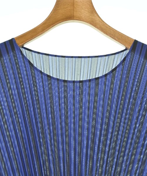 PLEATS PLEASE（プリーツプリーズ）ワンピース 青 サイズ:3(L位) レディース/2200666891013