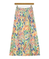 PLEATS PLEASE（プリーツプリーズ）ロング・マキシ丈スカート 白 サイズ:3(L位) レディース/2200661857076