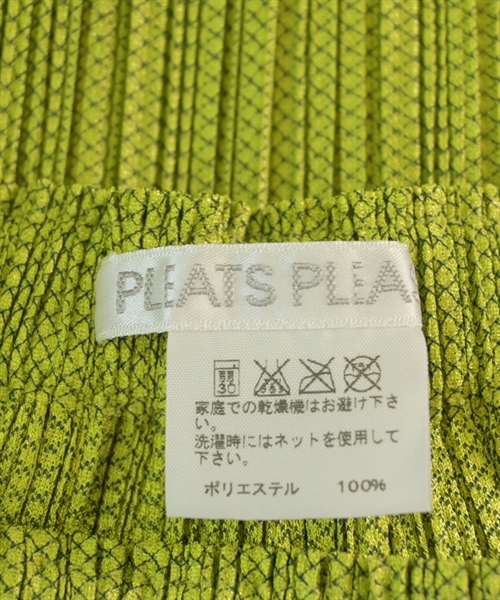 PLEATS PLEASE（プリーツプリーズ）ロング・マキシ丈スカート 緑 サイズ:3(L位) レディース/2200667268029