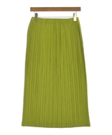 PLEATS PLEASE（プリーツプリーズ）ロング・マキシ丈スカート 緑 サイズ:3(L位) レディース/2200667268029