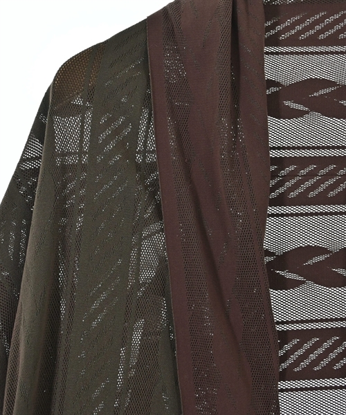 PLEATS PLEASE（プリーツプリーズ）カーディガン 茶 サイズ:3(L位) レディース/2200667268074