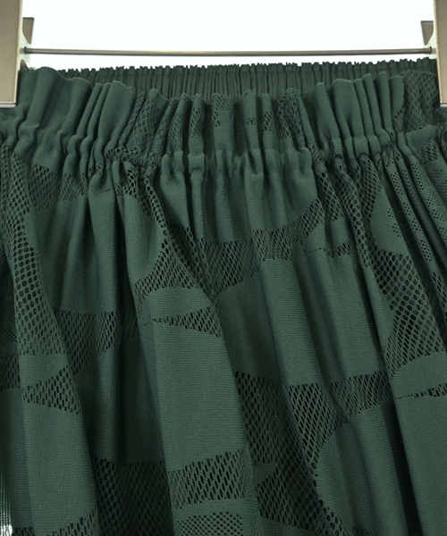 PLEATS PLEASE（プリーツプリーズ）ひざ丈スカート 緑 サイズ:-(M位) レディース/2200665379222