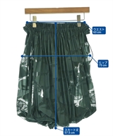 PLEATS PLEASE（プリーツプリーズ）ひざ丈スカート 緑 サイズ:-(M位) レディース/2200665379222