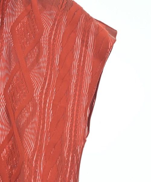 PLEATS PLEASE（プリーツプリーズ）Tシャツ・カットソー 赤 サイズ:3(L位) レディース/2200667870116