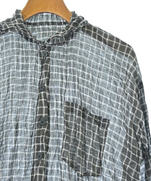 PLEATS PLEASE（プリーツプリーズ）カジュアルシャツ グレー サイズ:3(L位) レディース/2200667870130