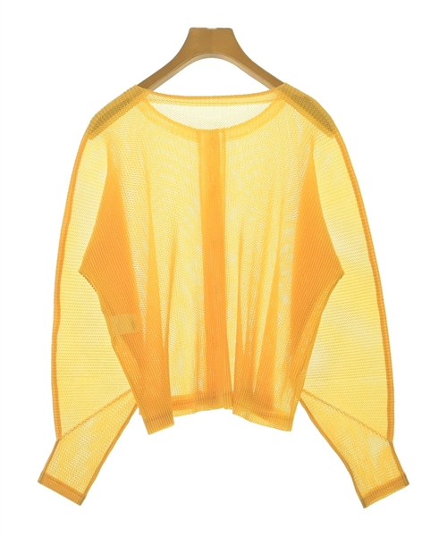 PLEATS PLEASE（プリーツプリーズ）カジュアルシャツ 黄 サイズ:3(L位) レディース/2200668217088