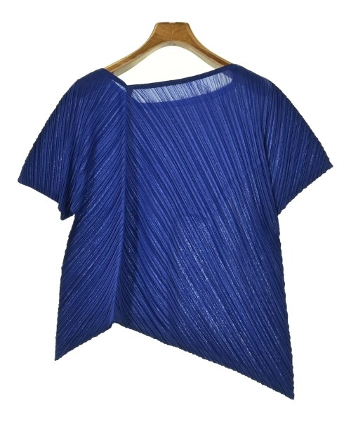 PLEATS PLEASE（プリーツプリーズ）カジュアルシャツ 青 サイズ:3(L位) レディース/2200668220088