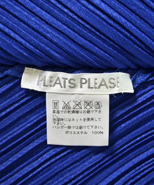 PLEATS PLEASE（プリーツプリーズ）カジュアルシャツ 青 サイズ:3(L位) レディース/2200668220088