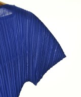 PLEATS PLEASE（プリーツプリーズ）カジュアルシャツ 青 サイズ:3(L位) レディース/2200668220088