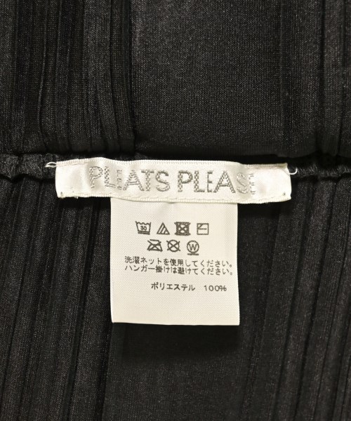 PLEATS PLEASE（プリーツプリーズ）カジュアルシャツ 黒 サイズ:3(L位) レディース/2200668220095