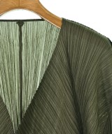 PLEATS PLEASE（プリーツプリーズ）ノーカラージャケット カーキ サイズ:4(XL位) レディース/2200668220149