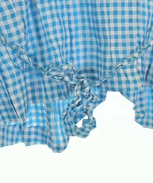 PLEATS PLEASE（プリーツプリーズ）カジュアルシャツ 青 サイズ:3(L位) レディース/2200669510096