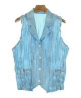 PLEATS PLEASE（プリーツプリーズ）カジュアルシャツ 青 サイズ:3(L位) レディース/2200669510096