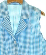 PLEATS PLEASE（プリーツプリーズ）カジュアルシャツ 青 サイズ:3(L位) レディース/2200669510096