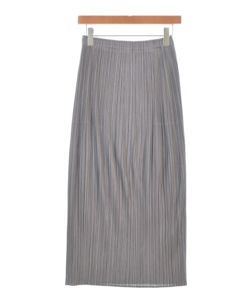 PLEATS PLEASE（プリーツプリーズ）ロング・マキシ丈スカート グレー サイズ:-(S位) レディース/2200669949025