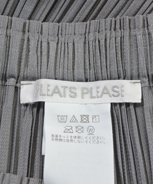 PLEATS PLEASE（プリーツプリーズ）ロング・マキシ丈スカート グレー サイズ:-(S位) レディース/2200669949025