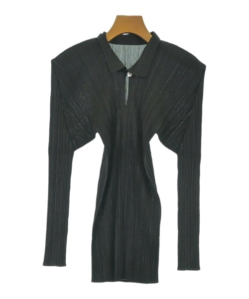 PLEATS PLEASE(プリーツプリーズ)カジュアルシャツ 黒 サイズ:3(L位)/2200671725280