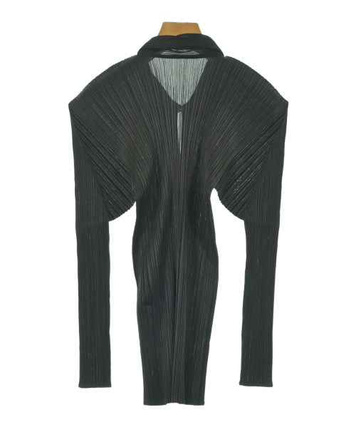 PLEATS PLEASE（プリーツプリーズ）カジュアルシャツ 黒 サイズ:3(L位) レディース/2200671725280