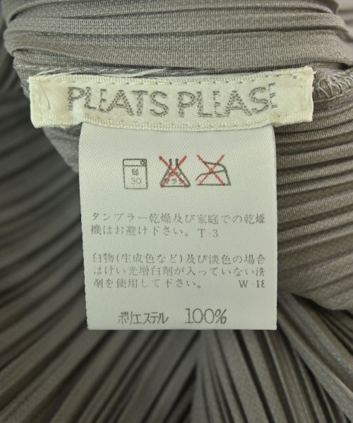 PLEATS PLEASE（プリーツプリーズ）カジュアルシャツ グレー サイズ:M レディース/2200671725297