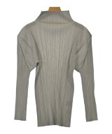 PLEATS PLEASE（プリーツプリーズ）カジュアルシャツ グレー サイズ:M レディース/2200671725297