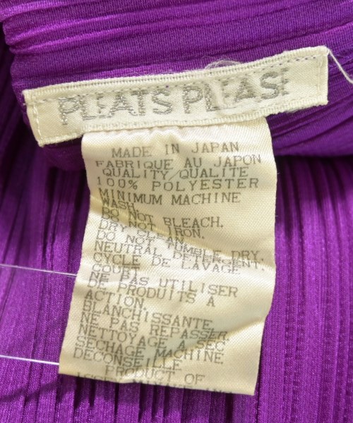 PLEATS PLEASE（プリーツプリーズ）ブラウス 紫 サイズ:4(XL位) レディース/2200730690146