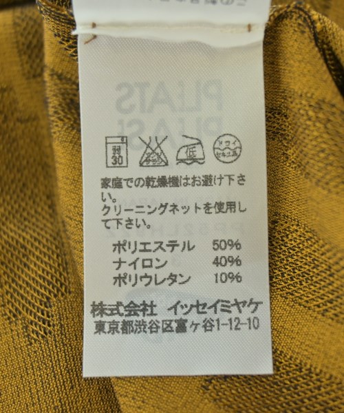 PLEATS PLEASE（プリーツプリーズ）Tシャツ・カットソー 茶 サイズ:3(L位) レディース/2200730936091