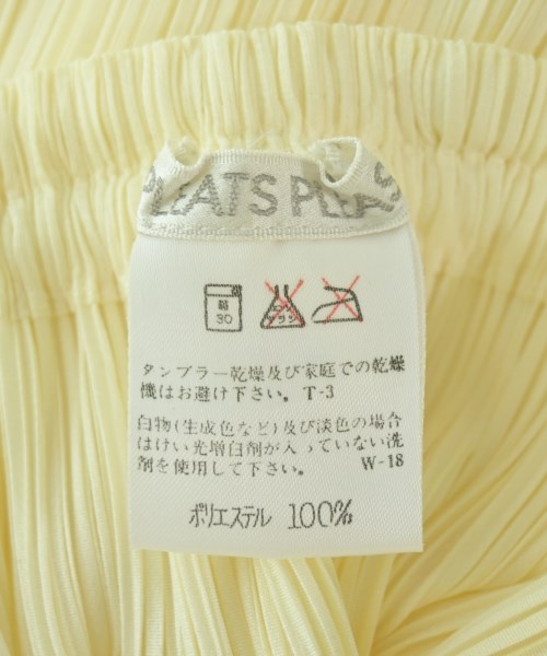 PLEATS PLEASE（プリーツプリーズ）ロング・マキシ丈スカート 黄 サイズ:M レディース/2200730936190