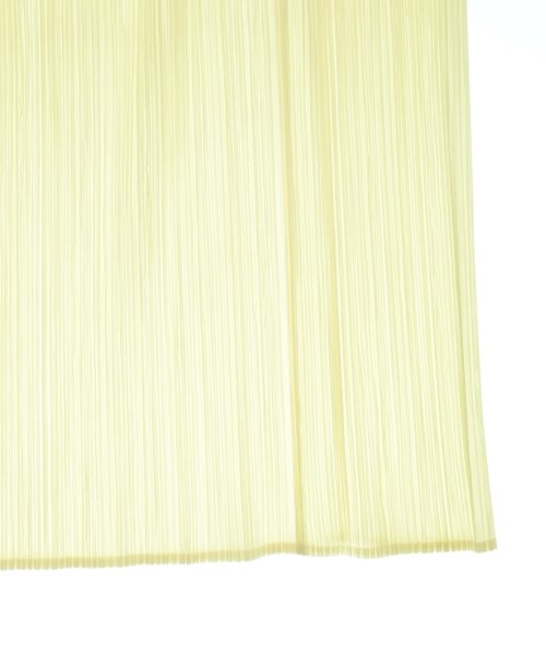 PLEATS PLEASE（プリーツプリーズ）ロング・マキシ丈スカート 黄 サイズ:M レディース/2200730936190