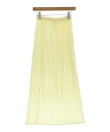 PLEATS PLEASE（プリーツプリーズ）ロング・マキシ丈スカート 黄 サイズ:M レディース/2200730936190