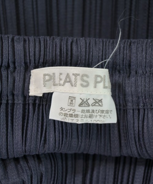 PLEATS PLEASE（プリーツプリーズ）ロング・マキシ丈スカート 紺 サイズ:3(L位) レディース/2200731293025