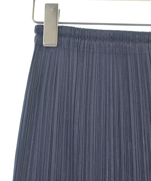 PLEATS PLEASE（プリーツプリーズ）ロング・マキシ丈スカート 紺 サイズ:3(L位) レディース/2200731293025