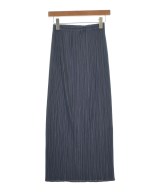 PLEATS PLEASE（プリーツプリーズ）ロング・マキシ丈スカート 紺 サイズ:3(L位) レディース/2200731293025