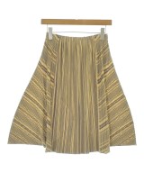 PLEATS PLEASE（プリーツプリーズ）ひざ丈スカート ベージュ サイズ:3(L位) レディース/2200733128073