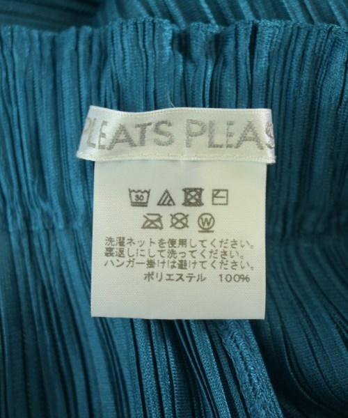 PLEATS PLEASE（プリーツプリーズ）ロング・マキシ丈スカート 青 サイズ:3(L位) レディース/2200733460036