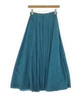 PLEATS PLEASE（プリーツプリーズ）ロング・マキシ丈スカート 青 サイズ:3(L位) レディース/2200733460036
