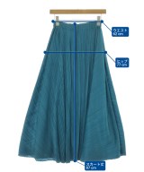 PLEATS PLEASE（プリーツプリーズ）ロング・マキシ丈スカート 青 サイズ:3(L位) レディース/2200733460036