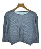 PLEATS PLEASE（プリーツプリーズ）ブラウス 青 サイズ:3(L位) レディース/2200725024024