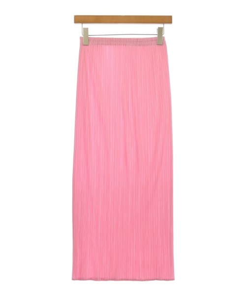 PLEATS PLEASE（プリーツプリーズ）ロング・マキシ丈スカート ピンク サイズ:-(M位) レディース/2200724440085