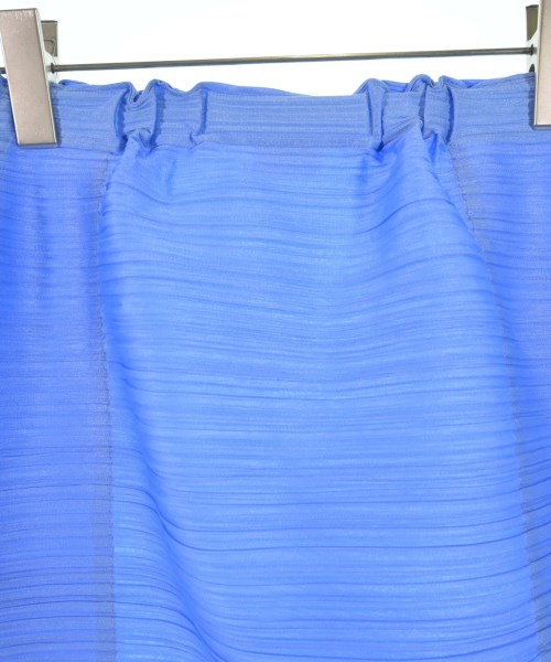 PLEATS PLEASE（プリーツプリーズ）ショートパンツ 青 サイズ:3(L位) レディース/2200726183126