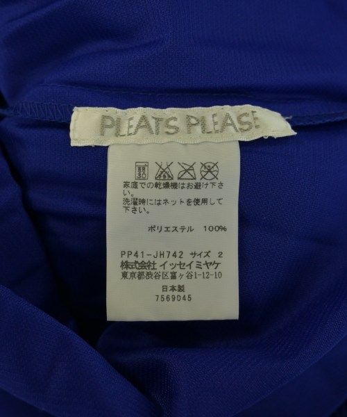 PLEATS PLEASE（プリーツプリーズ）ワンピース 紺 サイズ:2(M位) レディース/2200722242070