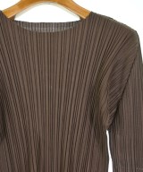 PLEATS PLEASE（プリーツプリーズ）カジュアルシャツ 茶 サイズ:F レディース/2200722921043