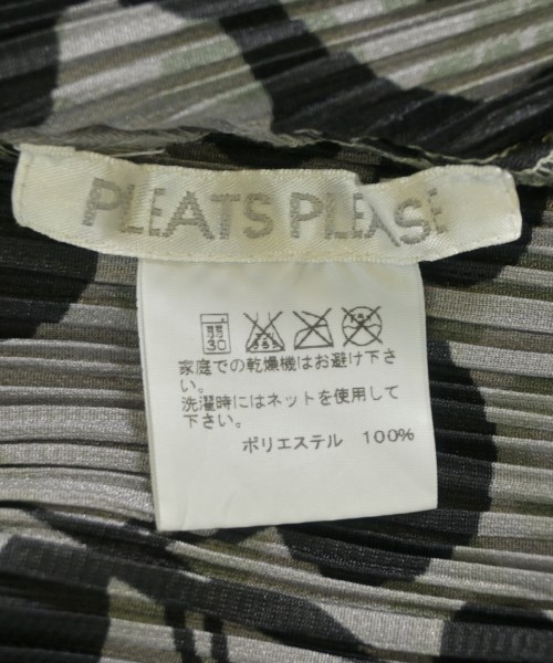 PLEATS PLEASE（プリーツプリーズ）ワンピース グレー サイズ:4(XL位) レディース/2200723505020
