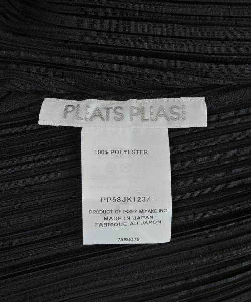 PLEATS PLEASE（プリーツプリーズ）ブラウス 黒 サイズ:-(M位) レディース/2200726340161