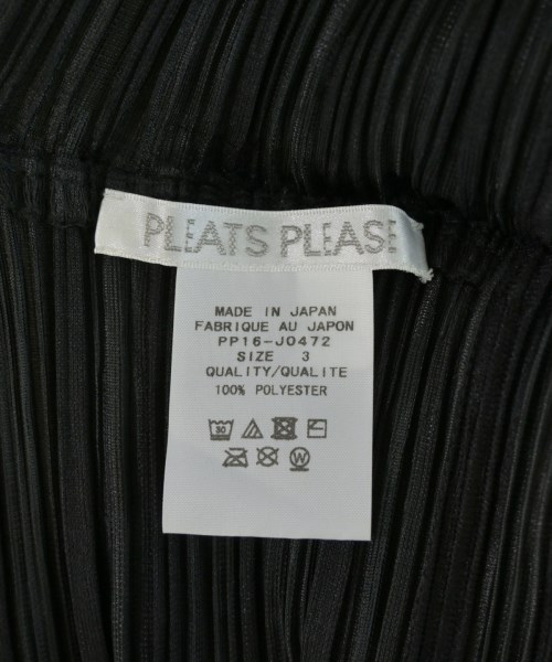 PLEATS PLEASE（プリーツプリーズ）カジュアルジャケット 黒 サイズ:3(L位) レディース/2200726340178